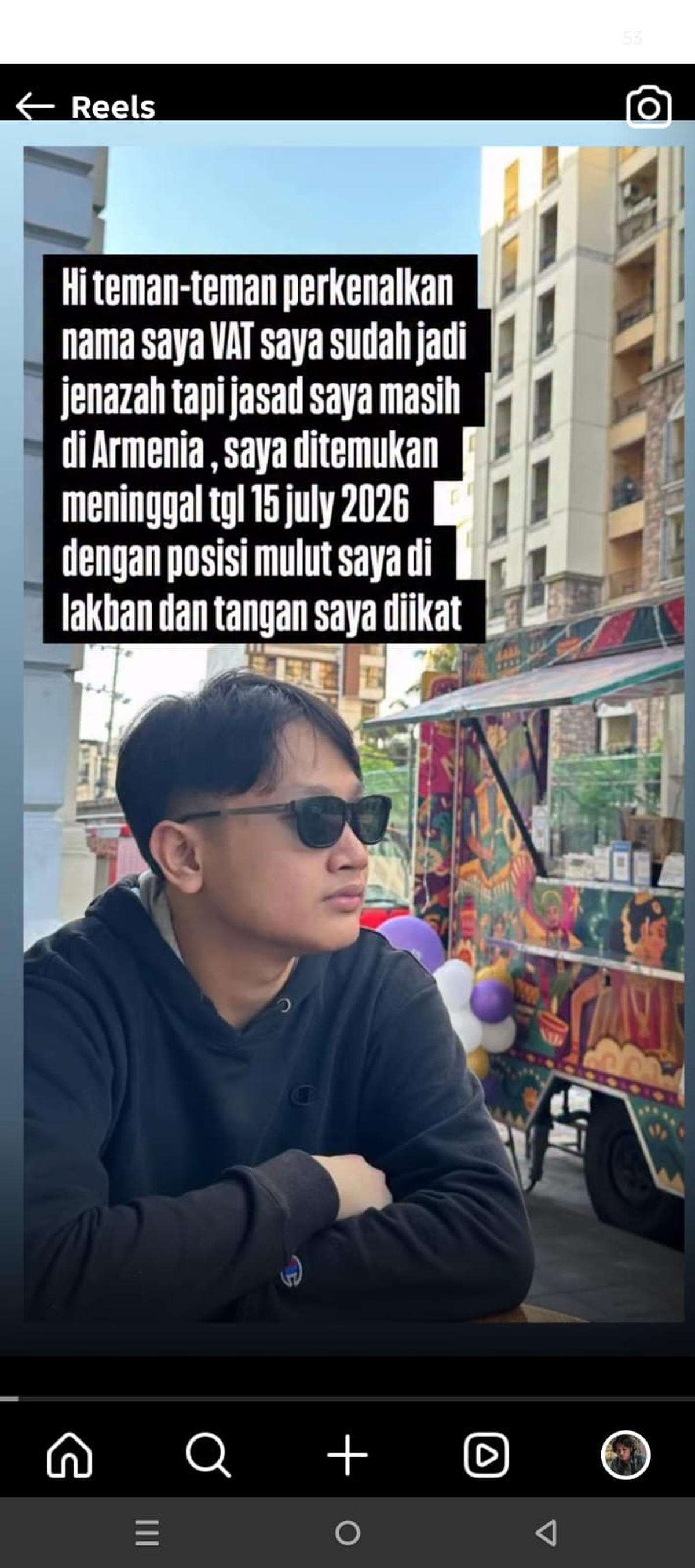 WNI asal Maros diduga dibunuh di Armenia.