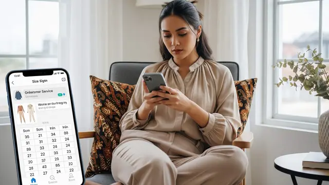 Tips Beli Baju Online Biar Tidak Salah Ukuran