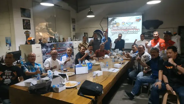 Indonesian Bikers Bawa Misi Khusus Ini (Arief A/Liputan6.com)