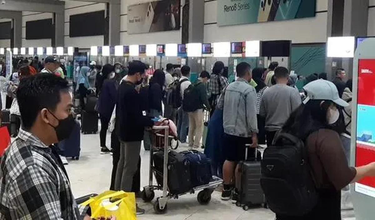 ACI mencatat, jumlah pergerakan penumpang di Bandara Soekarno-Hatta sepanjang Januari-Desember 2022 mencapai 39,60 juta orang.