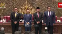 DPR setujui Anggota Komisi III Arsul Sani sebagai hakim konstitusi, Selasa (3/10/2023). (Tangkapan layar Youtube TVR Parlemen)