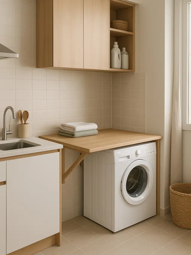 Inspirasi Laundry Room Kecil Dekat Dapur