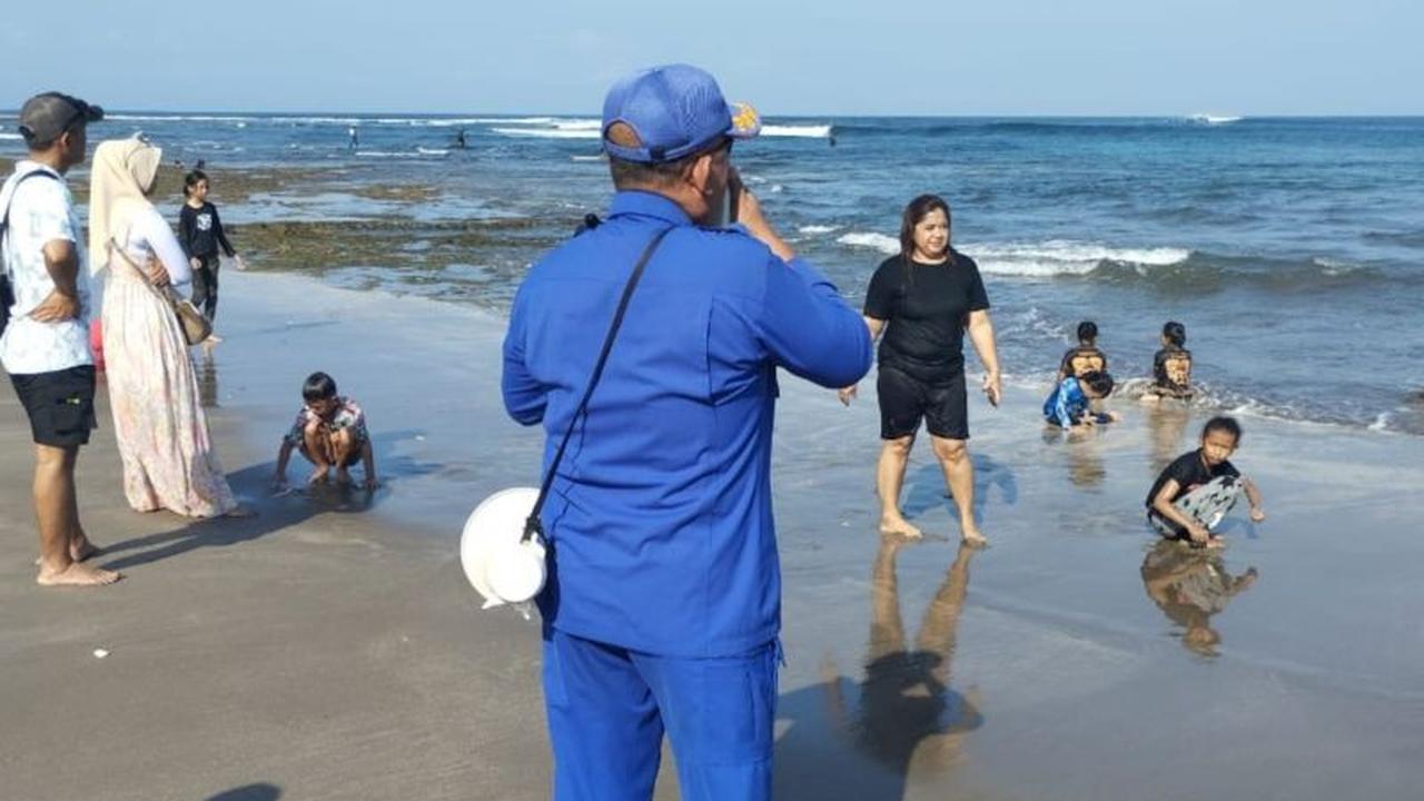 Satpolairud Garut Perketat Patroli Keselamatan Pantai Selama Libur Sekolah