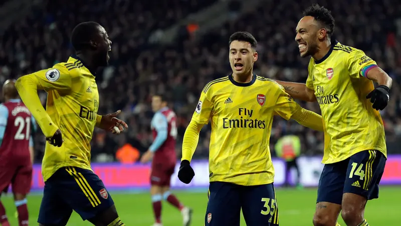 Arsenal Tekuk West Ham United 3-1