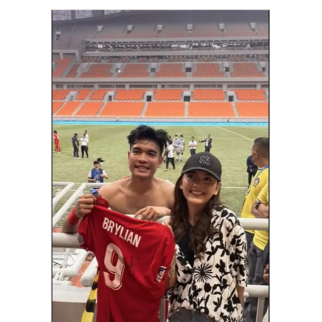 Dikabarkan Pacaran, Ini 6 Potret Artis Nabila Zavira dan Pesepakbola Brylian Aldama