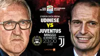 Udinese vs Juventus (Liputan6.com/Abdillah)