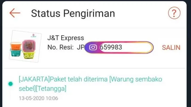 6 Nama Penerima Paket yang Ditulis Kurir dalam Status Pengiriman Ini Kocak