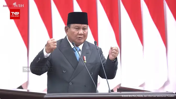 Jelang Pidato Prabowo, Target Ekonomi 8 Persen Disorot