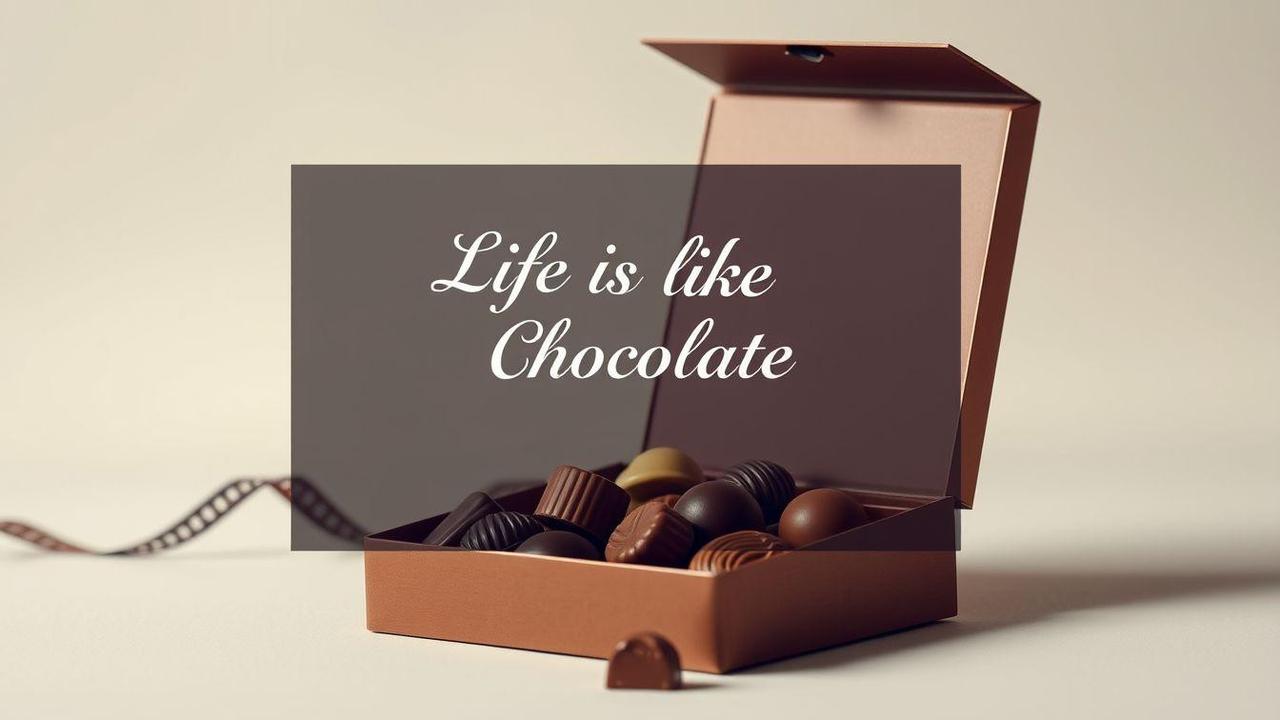 Life is Like a Box of Chocolates Quote