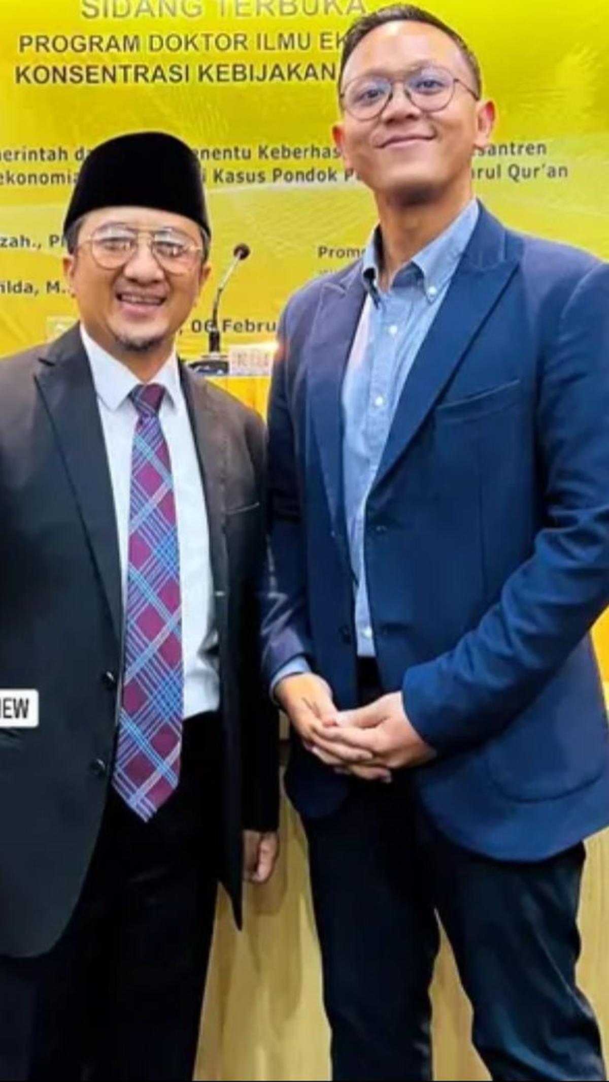 Pria kelahiran 1976 itu kini bergelar DR. Yusuf Mansur, S.H.I., M.E.