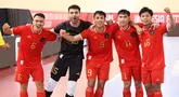 Timnas Futsal Indonesia meraih hasil positif dalam laga pembuka 4 Nations World Series 2025. (Bola.com/Abdul Aziz)