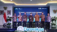 Menteri Badan Usaha Milik Negara (BUMN) Erick Thohir meluncurkan pembentukan holding BUMN Danareksa di di kantor Kementerian BUMN, Jakarta, Rabu (20/7/2022). (Dok BUMN)