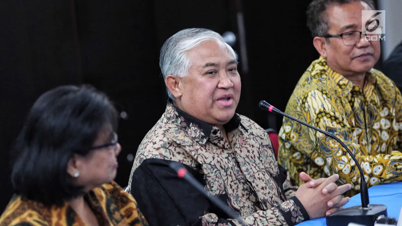 Mantan Ketua Umum Majelis Ulama Indonesia (MUI) Din Syamsuddin dan sejumlah perwakilan ormas Islam bersilaturahmi ke Dewan Pimpinan Pusat Partai Keadilan Sejahtera (DPP PKS) pada Kamis (26/10/2023).