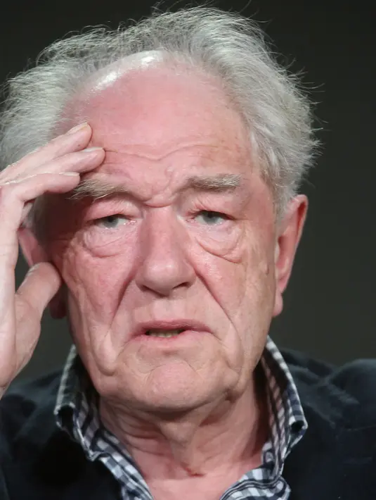 Michael Gambon adalah aktor kedua yang memerankan Dumbledore di waralaba Harry Potter setelah Richard Harris meninggal dunia pada 2002 silam. (FREDERICK M. BROWN / GETTY IMAGES NORTH AMERICA / GETTY IMAGES VIA AFP)