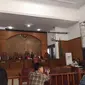 Suasana sidang pembubaran JAD di Pengadilan Negeri Jakarta Selatan. (Liputan6.com/Muhamad Radityo Priyasmoro)