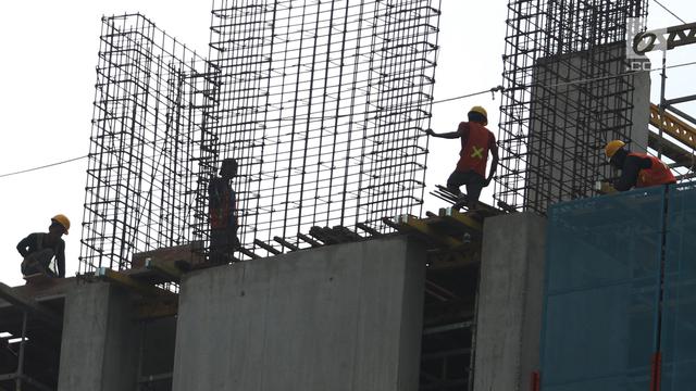 Ilustrasi proyek konstruksi.