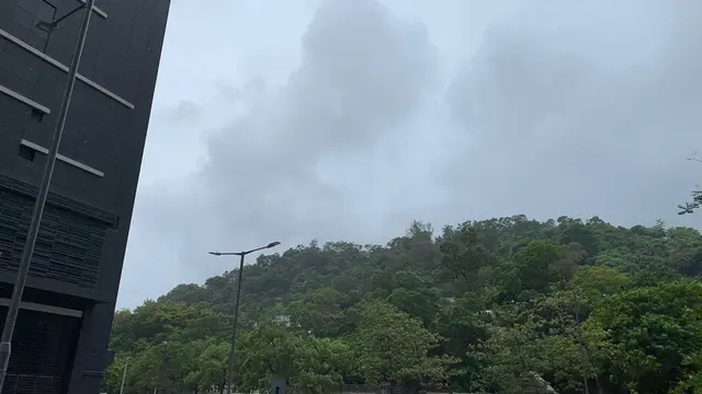 Topan Talim melanda Hong Kong. (Liputan6.com/Benedikta Miranti T.V)