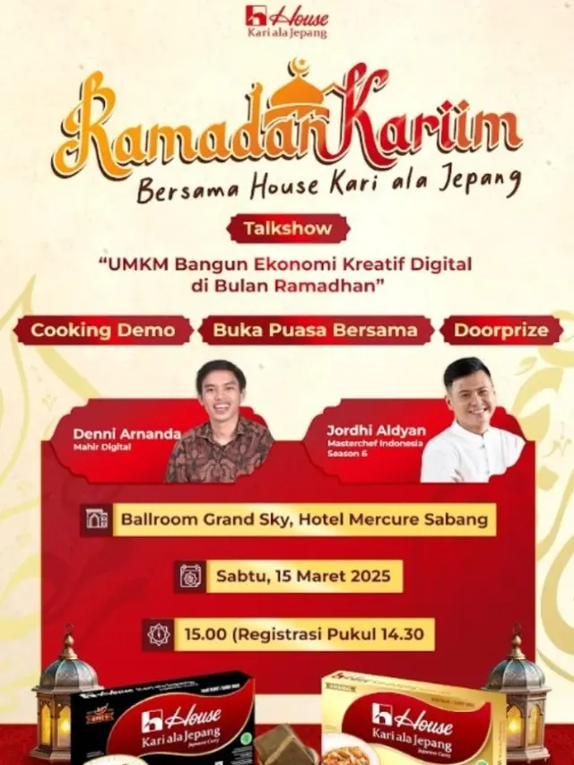 Usaha Tingkatkan Kesejahteraan UMKM dan Membangun Ekonomi Kreatif Digital di Bulan Ramadan