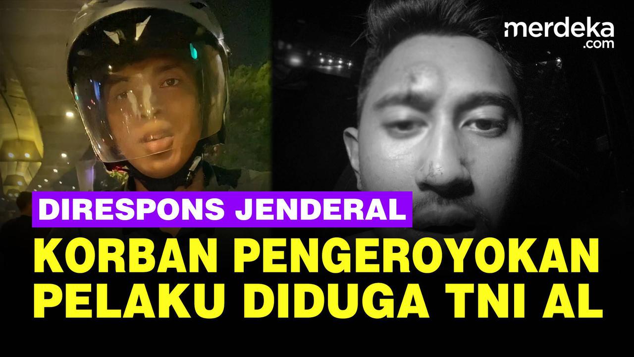 VIDEO: Tidak Beri Jalan, Pemuda Dianiaya Gerombolan TNI AL