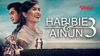 Film Habibie & Ainun 3 dapat disaksikan melalui layanan streaming Vidio. (Dok. Vidio)