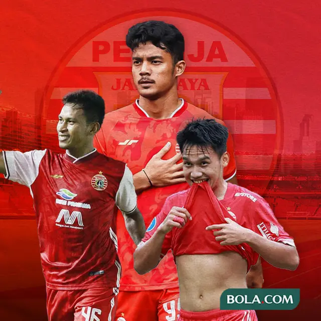 Persija Jakarta - Witan Sulaeman, Aji Kusuma, Riko Simanjuntak