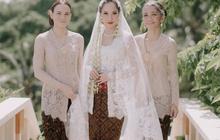 FOTO: Pose-Pose Menawan BCL Jadi Pengantin Jawa yang Anggun di Momen Ijab Kabul