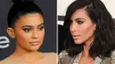 Kim Kardashian merasa bahwa uang yang mengalir ke kantung Kylie Jenner sendiri adalah berkat jasanya. (lifeandstylemag.com)
