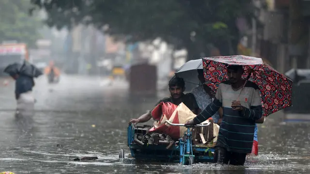 Hujan Lebat, Banjir Landa Chennai