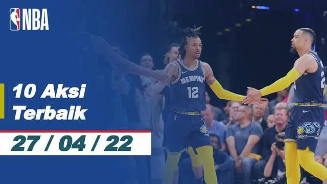 Berita Video, 10 Aksi Terbaik NBA Babak Playoff Hari Ini, Salah Satunya Aksi Lay Up dari Tyler Herro