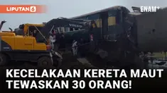 Innalillahi, Kecelakaan Kereta Tergelincir Tewaskan 30 Orang