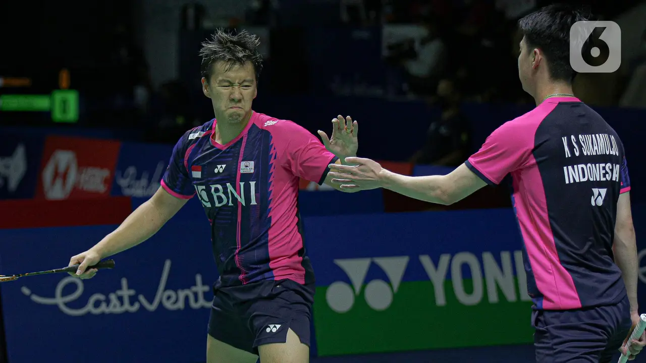 Kevin/Marcus Pulang Lebih Cepat di Indonesia Open 2022