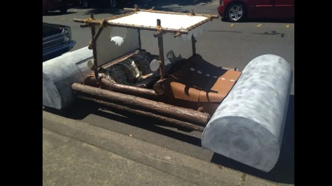 Begini Sosok Mobil Flintstone di Zaman Modern