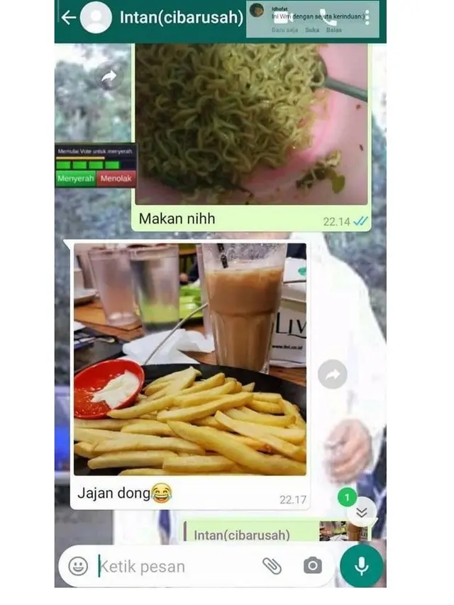 6 Chat Laporan Sudah Makan ke Gebetan Ini Endingnya Tidak Terduga