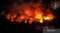 Tiga Warga Luka Akibat Kebakaran di Pasar Jiung Kemayoran