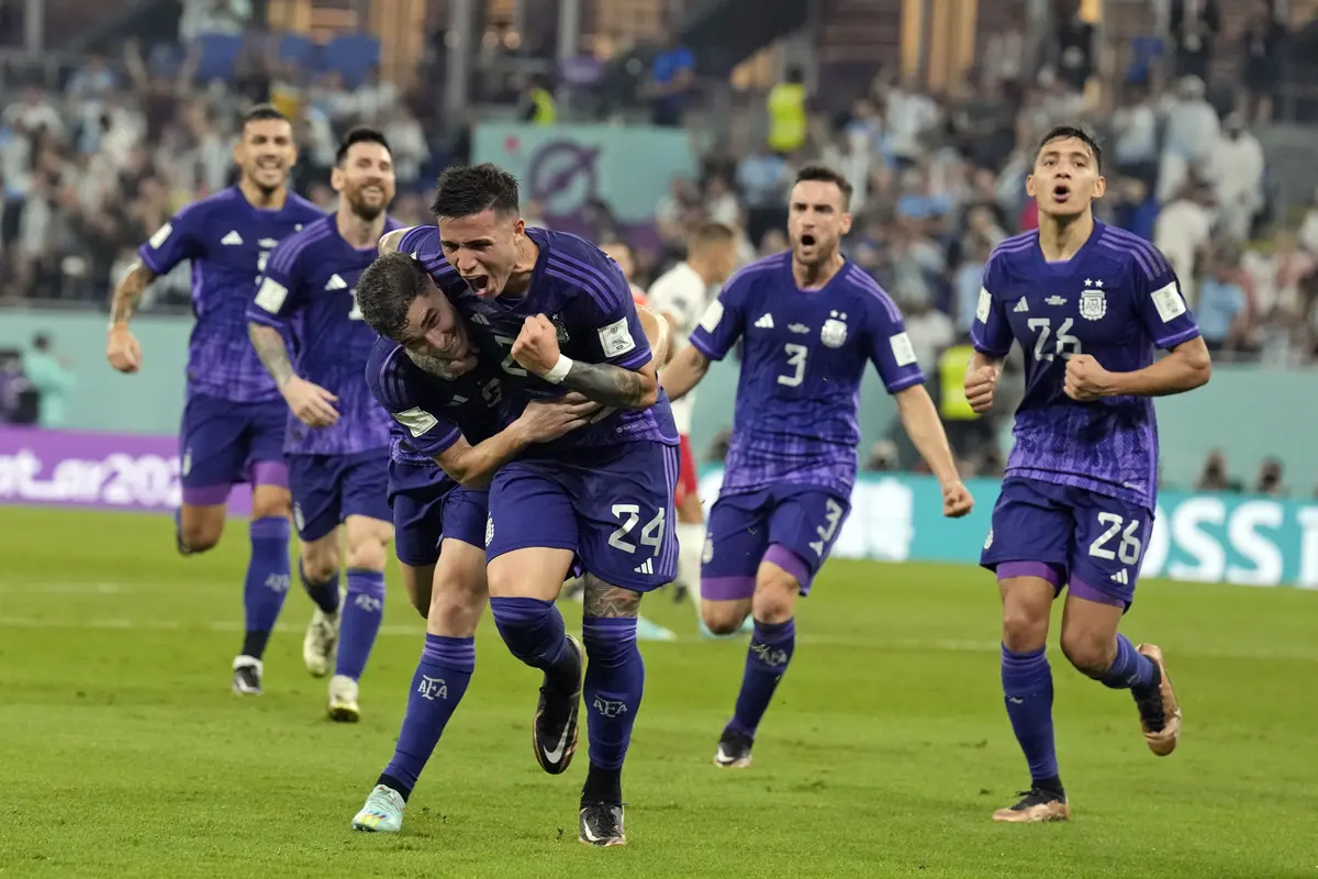 Julian Alvarez - Argentina - Piala Dunia 2022 - 1 Desember 2022