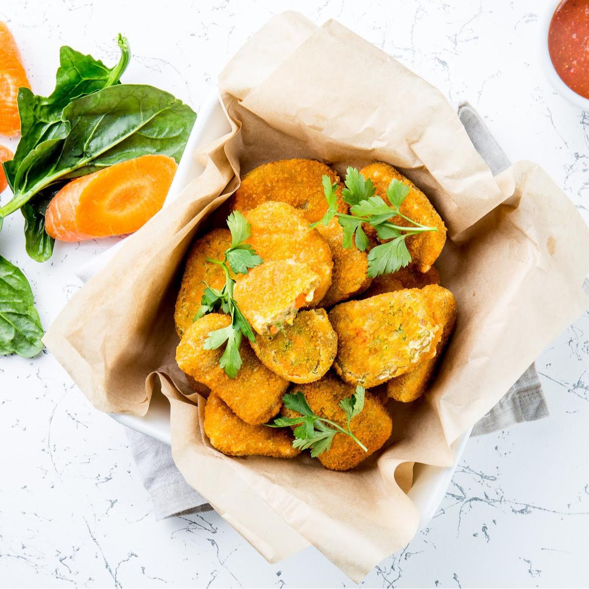 nugget sayur bayam