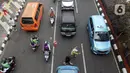 Penerapan sistem ini untuk mendukung pelaksanaan Hari Bebas Kendaraan Bermotor atau Car Free Day (CFD) di kota Depok, Jawa Barat. (Liputan6.com/Herman Zakharia)
