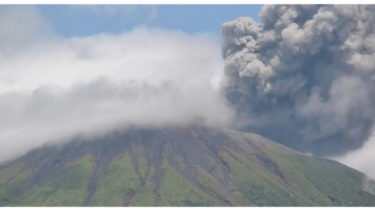 Berita Erupsi Gunung Sinabung Hari Ini Kabar Terbaru Terkini Liputan Com