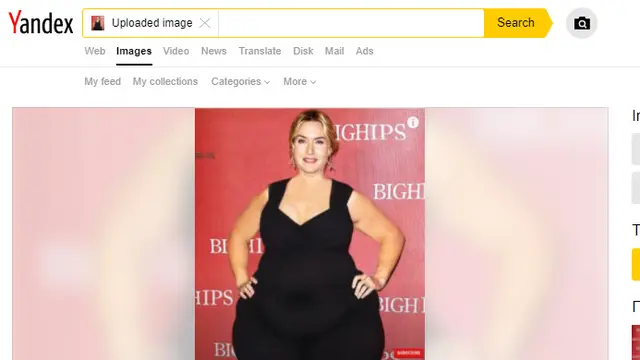 Hasil penelusuran Yandex