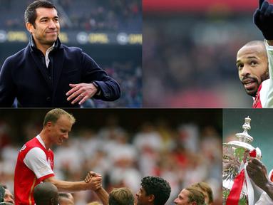 Inilah deretan mantan pemain Arsenal yang mungkin bisa menggantikan Arsene Wegner di Emirates Stadium. (Bola.com/AFP)