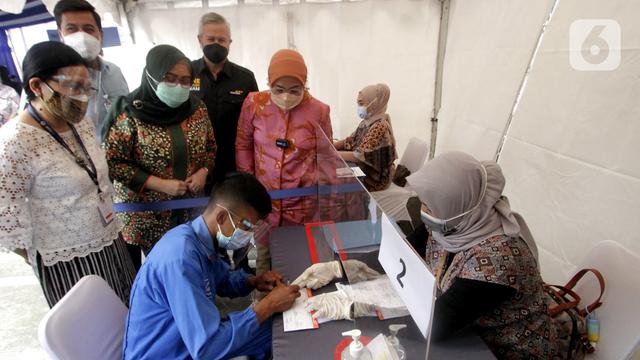 Penyaluran Bantuan Subsidi Upah bagi Pekerja