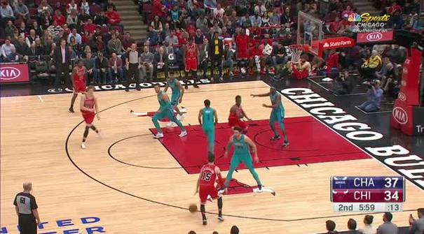 Berita video game recap NBA 2017-2018 antara Chicago Bulls melawan Charlotte Hornets dengan skor 120-114.