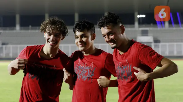 Foto: Mengenal 3 Pemain Keturunan Yang Ikut Berlatih Bersama Timnas Indonesia U-19