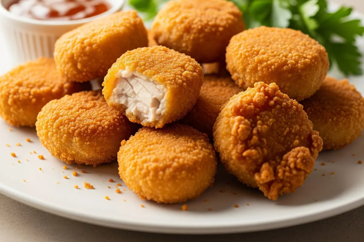 Nugget dari Ayam Goreng Sisa (Gemini AI)