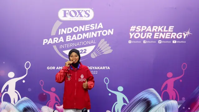 Syakuroh Qonitah Ikhtiar - Indonesia Para Badminton International 2022 - 27 Agustus