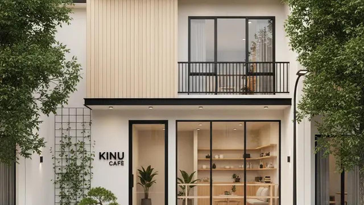 8 Desain Rumah Minimalis Depan Toko Gaya Japandi 2025, Perpaduan Estetika dan Fungsionalitas Modern