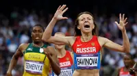 Mariya Savinova, sosok kunci dalam skandal doping Rusia. (NYTimes)