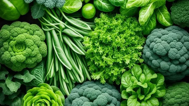 Sayuran hijau. (foto: Pinterest/Listofthis.com)