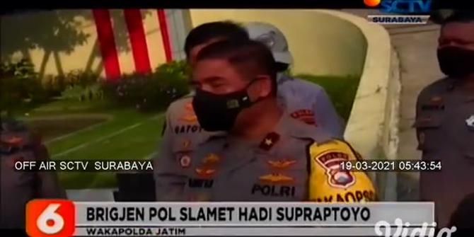 VIDEO: 22 Terduga Teroris Dikawal dan Dibawa ke Jakarta Melalui Bandara Juanda