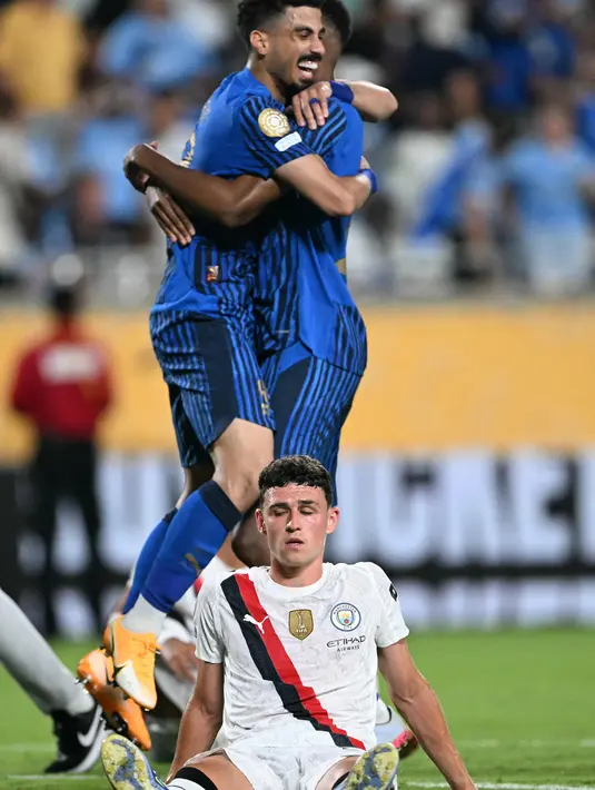 Kemenangan ini mengantar Al Hilal melaju ke perempat final Piala Dunia Antarklub 2025. (PATRICIA DE MELO MOREIRA/AFP)